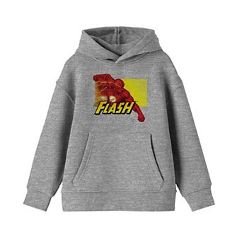 Boys 8-20 Serious Flash Gray Hoodie