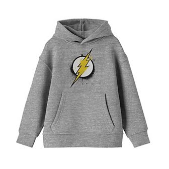Boys 8-20 Flash Grunge Logo Hoodie