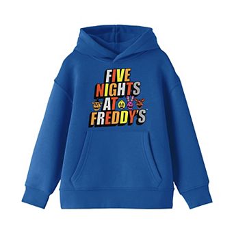 Boys 8-20 Five Nights At Freddy's Text Hoodie
