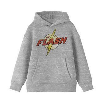 Boys 8-20 Flash Vintage Comics Logo Hoodie