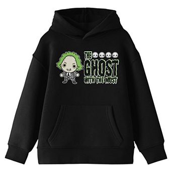 Boys 8-20 Beetlejuice Chibi Ghost Hoodie