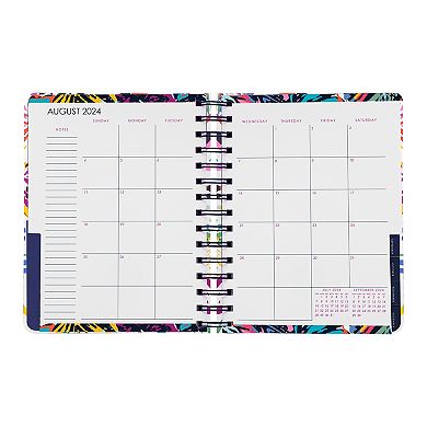 Vera Bradley White Butterfly 17-Month Medium Planner
