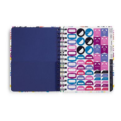 Vera Bradley White Butterfly 17-Month Medium Planner
