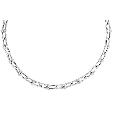 Karat Rush Sterling Silver Jaxx Link Bracelet