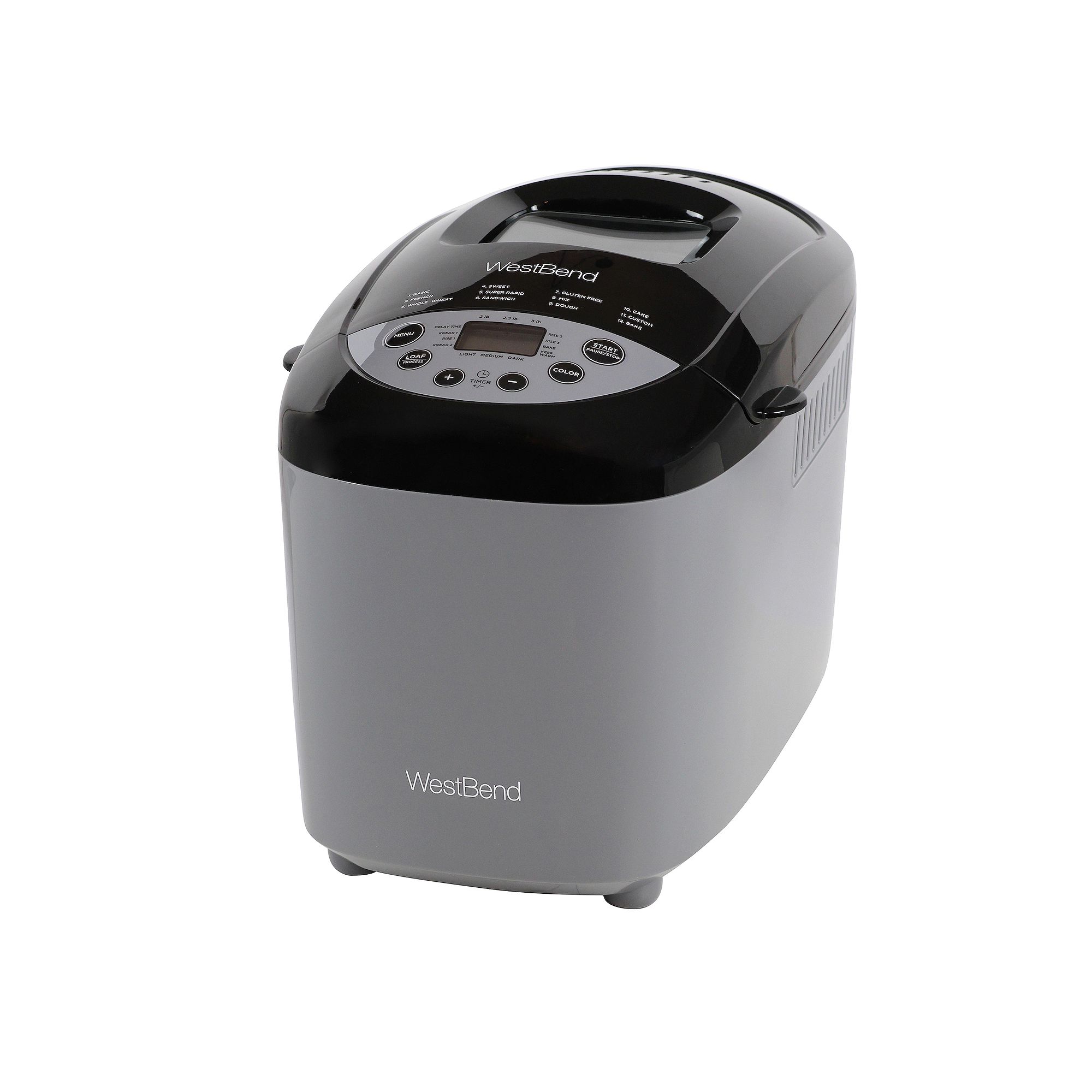 West Bend 3-lb. Hi-Rise Bread Maker, Black