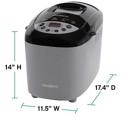 West Bend 3-lb. Hi-Rise Bread Maker