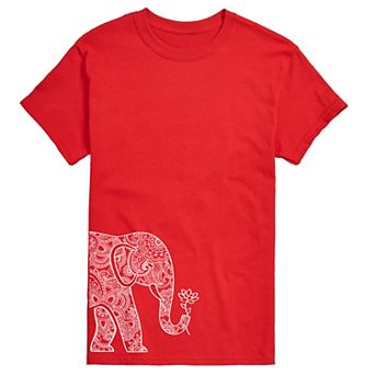 Big & Tall Elephant Lotus Tee