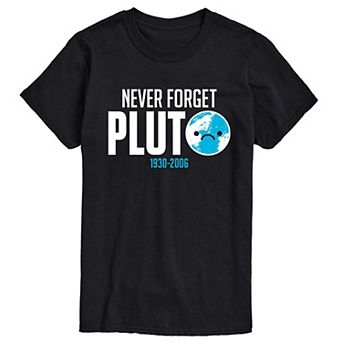 Big & Tall Never Forget Pluto Tee