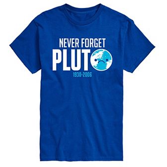 Big & Tall Never Forget Pluto Tee