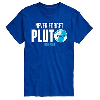 Big & Tall Never Forget Pluto Tee