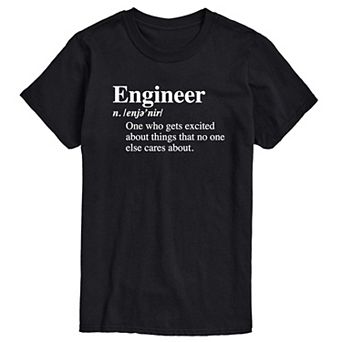 Big & Tall Engineer Definition Tee