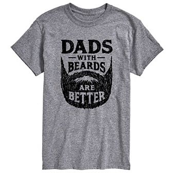 Big & Tall Dads With Beards Tee