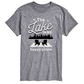 Big & Tall Lake Happy Place Tee