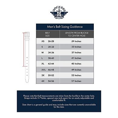 Men's Dockers Stretch Comfort Dress Casual Belt