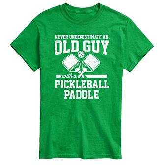 Big & Tall Old Guy Pickleball Tee