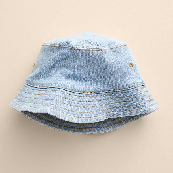 Yellow & Light Denim Bucket Hat L/XL – whoisdnstyle