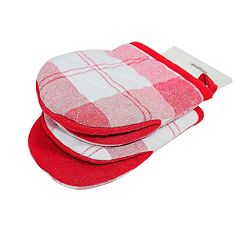 Ayada Red Oven Mitts, 2 Pack