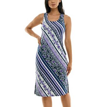 Women's Nina Leonard Bar Back Midi Dress