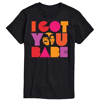 Big & Tall Sonny And Cher I Got You Tee