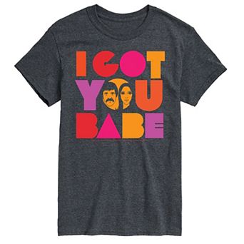 Big & Tall Sonny And Cher I Got You Tee