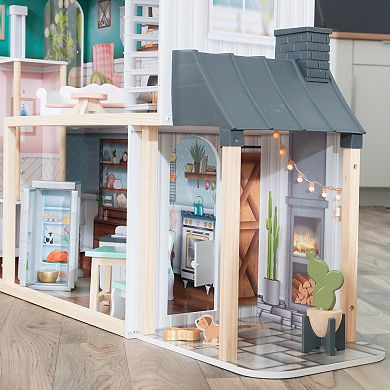 KidKraft Celeste Mansion Dollhouse with EZ Kraft Assembly