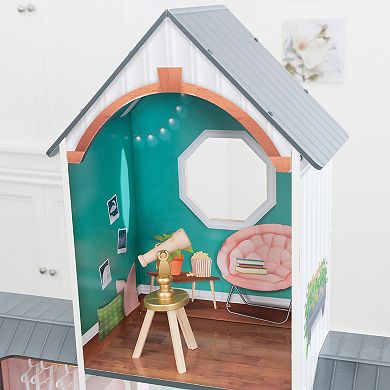 KidKraft Celeste Mansion Dollhouse with EZ Kraft Assembly