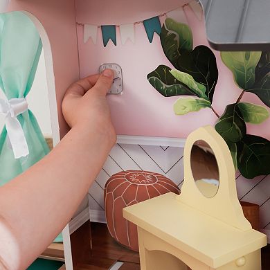 KidKraft Celeste Mansion Dollhouse with EZ Kraft Assembly