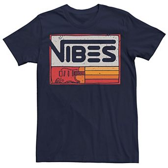 Men's Red Guitar Vibes Tee