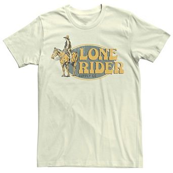 Men's Lone Rider Horse Tee