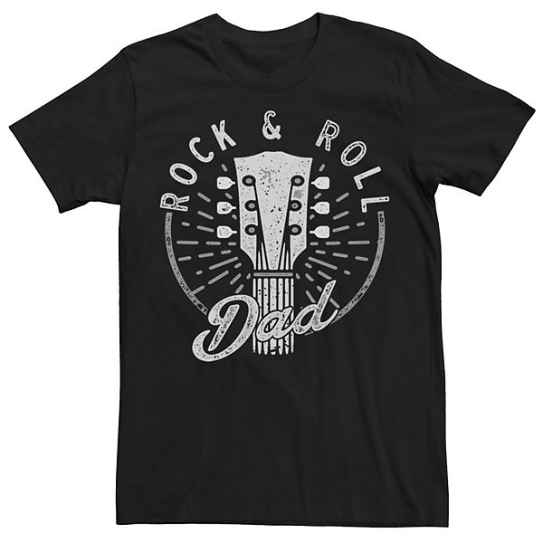 Men's Rock And Roll Dad Tee