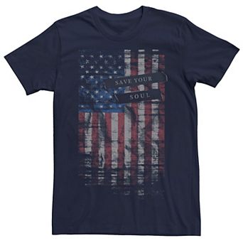 Men's Flag Save Your Soul Tee