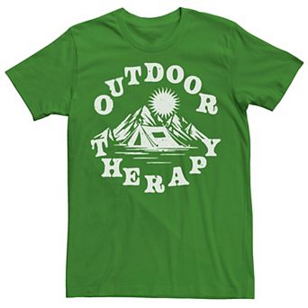 Men's Outdoor Camping Therapy Tee