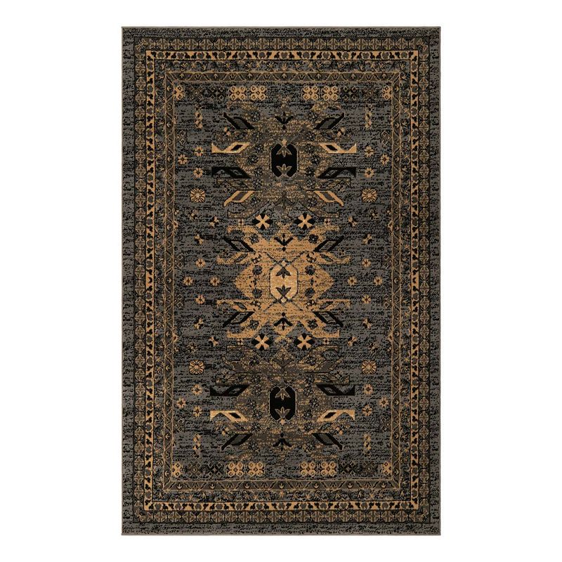 Unique Loom Oasis Taftan Rug, Grey, 10X12 Ft