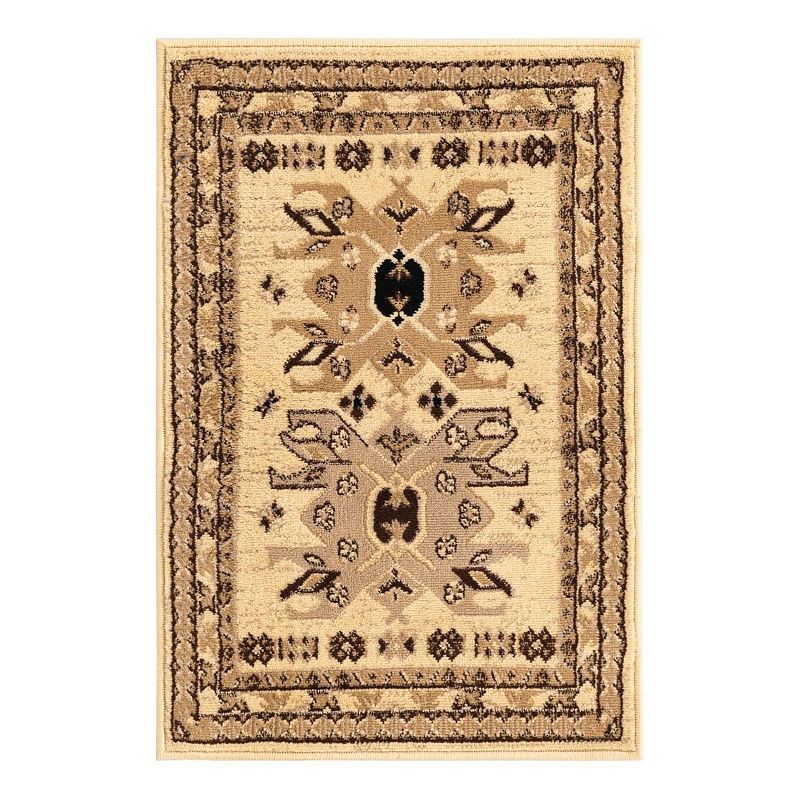 Unique Loom Oasis Taftan Rug, White, 10X12 Ft