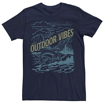 Men's Outdoor Fishing Vibes Tee