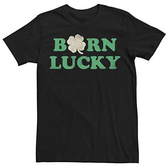 Men's Born Lucky Clover Tee