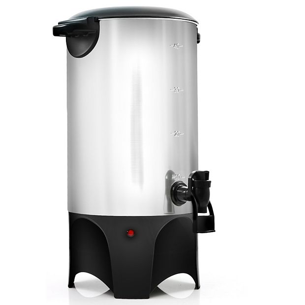 Elite 12-Cup Stainless Steel Electric Coffee Percolator