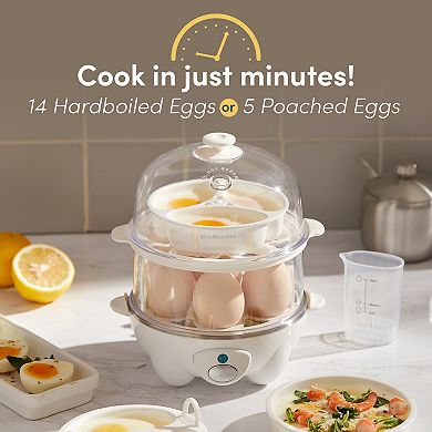 Elite Automatic 2-Tier Egg Cooker & Steamer
