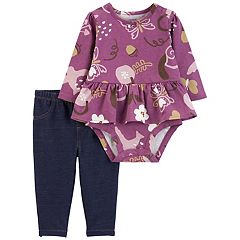 Girls 4-14 Carter's Floral Leggings