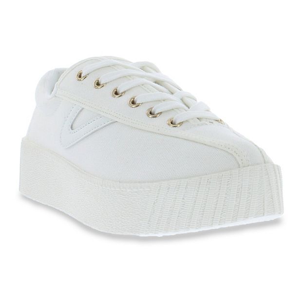 Tretorn Women's Nylite Plus Canvas White Green 11