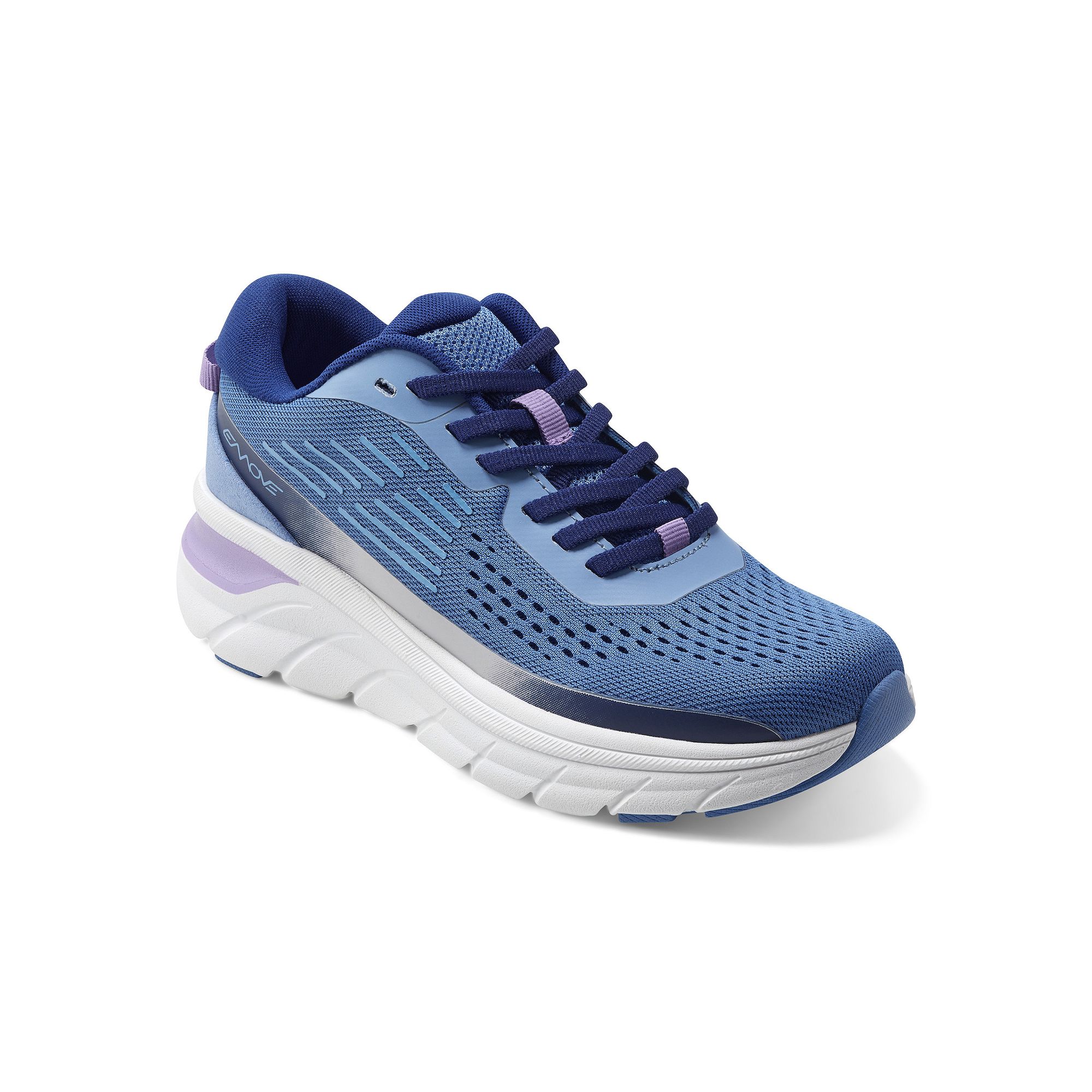 Easy Spirit Womens Mel EMOVE Lace-Up Sneakers, Size: 5, Bluebell