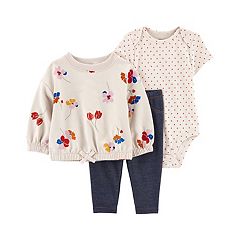 Baby Girl Carter's Floral Bodysuit