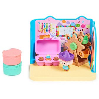 Spin Master Gabby's Dollhouse Baby Box Cat Craft-A-Riffic Room with Exclusive Figure