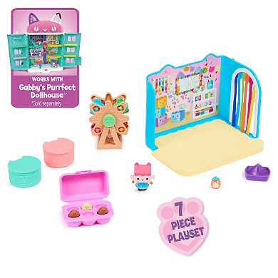 Spin Master Gabby's Dollhouse Baby Box Cat Craft-A-Riffic Room with Exclusive Figure