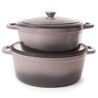 BergHOFF Neo 4 pc 5-qt & 8-qt Cast-Iron Dutch Oven Set