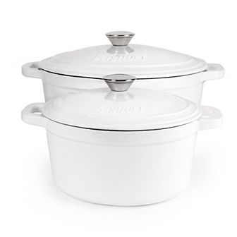 BergHOFF Neo 4 pc 3-qt & 7-qt Cast-Iron Dutch Oven Set