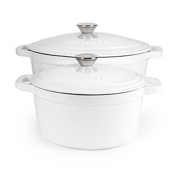 BergHOFF Neo 4 pc 3-qt & 7-qt Cast-Iron Dutch Oven Set