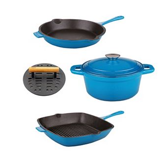 BergHOFF Neo 5 pc Cast-Iron Cookware Set