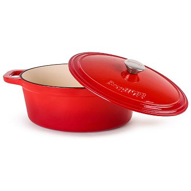 BergHOFF Neo 5-pc. Cast-Iron 5-qt. & 8-qt. Dutch Ovens & Frypan Set