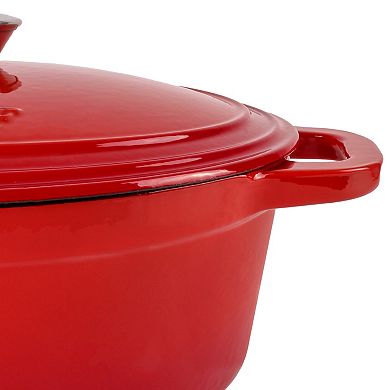 BergHOFF Neo 5-pc. Cast-Iron 5-qt. & 8-qt. Dutch Ovens & Frypan Set